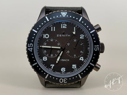 Zenith Pilot Cronometro Tipo CP-2 Flyback Chrono Bronze Dial Bronze Watch BP