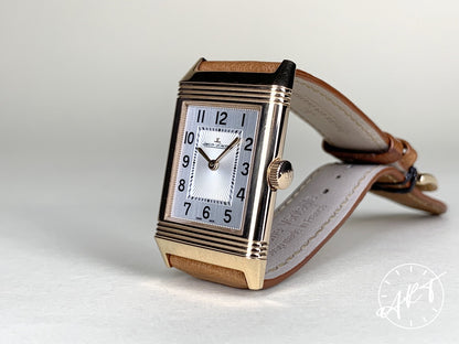 Jaeger-LeCoultre Reverso Classic Silver Dial 18K Pink Gold Watch Q2542540 BP