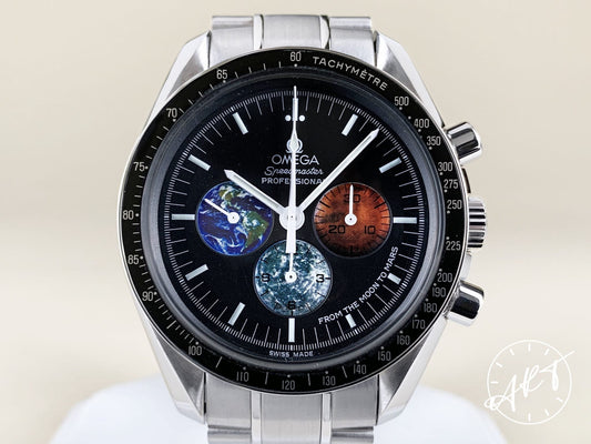 Omega Speedmaster Professional Multicolor Dial Moon to Mars Ltd Pilot Watch BP