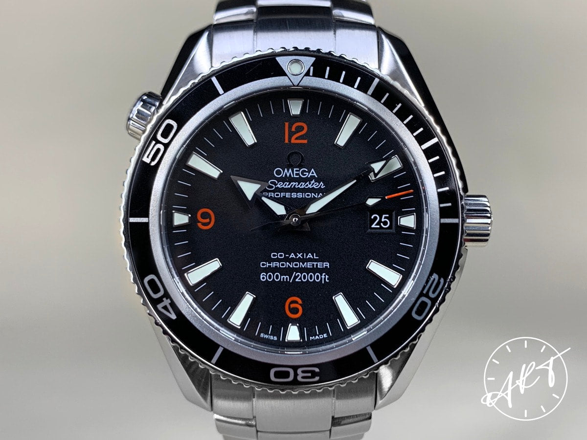 Omega Seamaster Planet Ocean 2500D Black Dial SS Auto Diver Watch 2201.51.00 BP