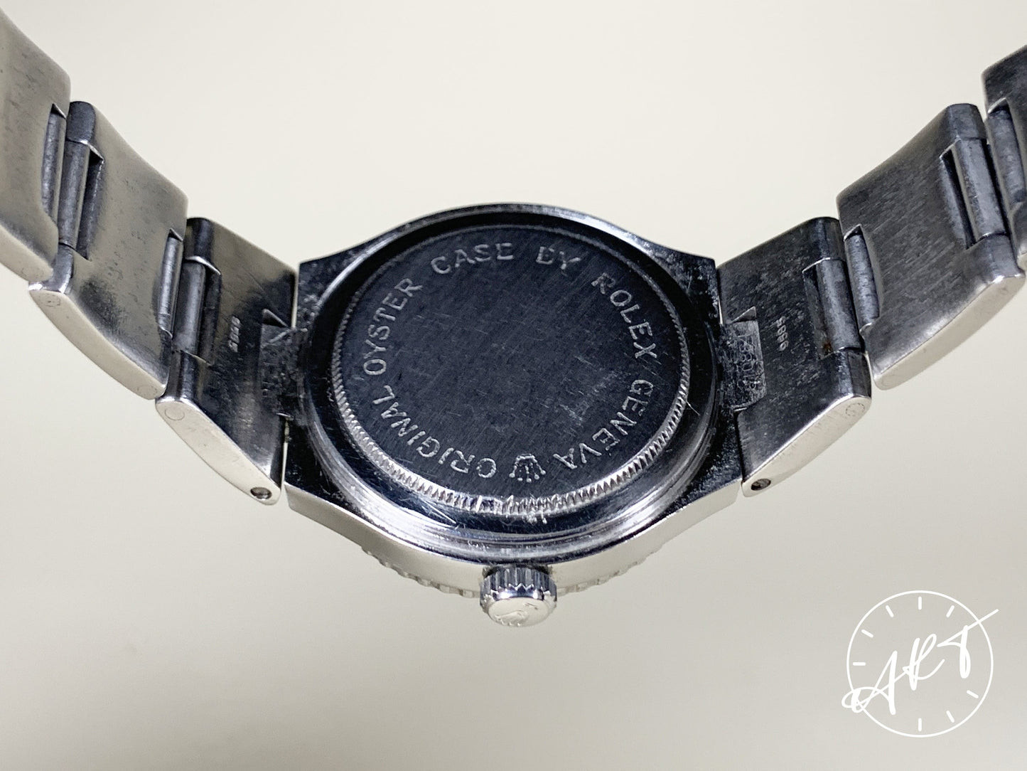 Vintage 1974 Tudor Prince OysterDate Blue Dial SS Auto Chrono-Time Watch 9121/1