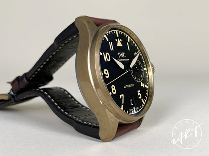 IWC Big Pilot Heritage Bronze Black Dial Bronze Bronze 1500 Pcs Ltd Watch IW501005 BP