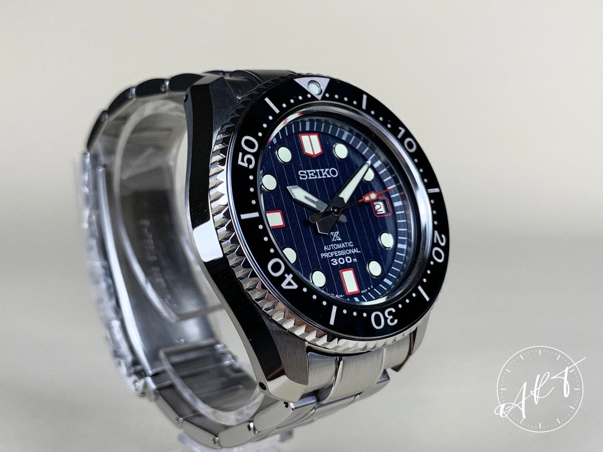 NEW Seiko Marinemaster 300M Zimbe 7 Blue Dial Thailand Ltd Watch SLA027J1 BP