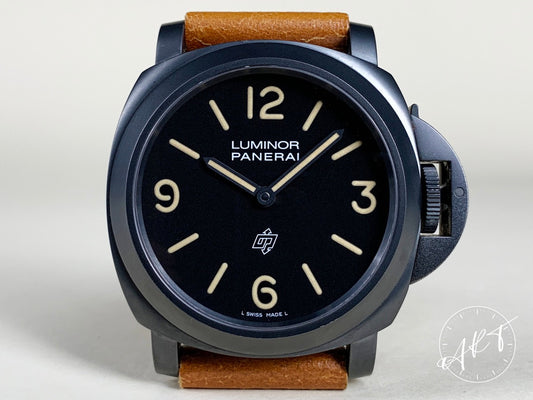 Panerai PAM 360 Luminor Base Logo “Paneristi” Black PVD Ltd Watch PAM00360 BP