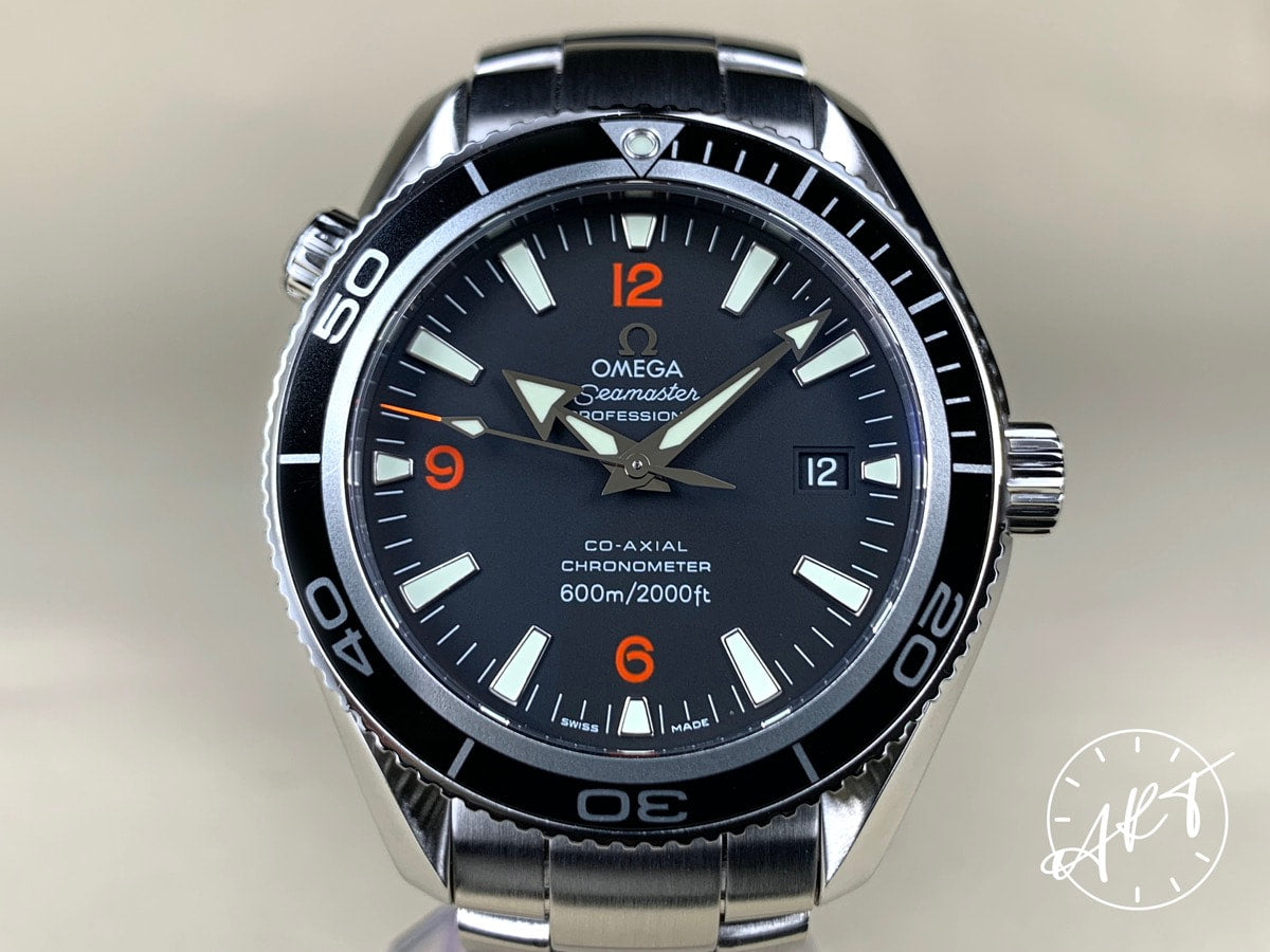 Omega Seamaster Planet Ocean 2500C Black Dial SS Auto Diver Watch 2201.51.00 BP