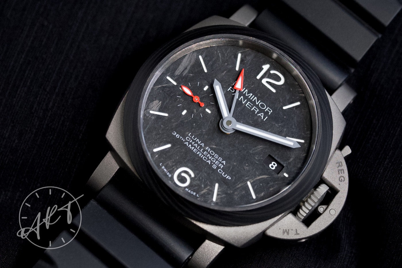 NEW Panerai PAM 1096 Luminor 1950 42 GMT Luna Rossa Watch PAM01096 BP