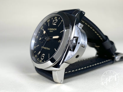 Panerai PAM 531 Luminor 1950 3 Days GMT Black 24H Dial SS Auto Watch PAM00531 BP