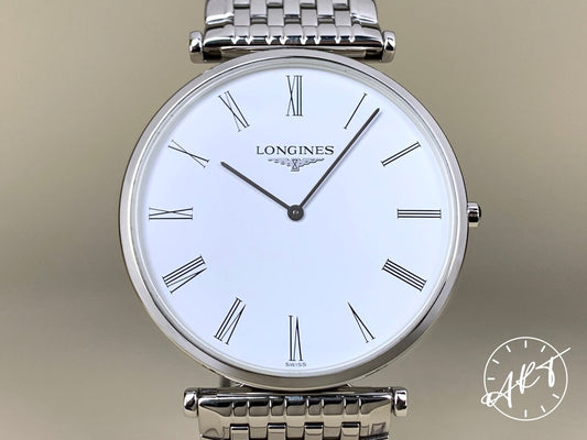 Longines La Grande Classique 37 White Dial Stainless Steel Quartz Watch