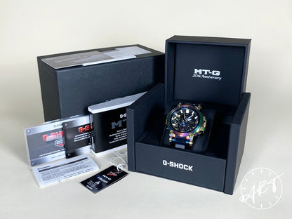 G-Shock MT-G Black Dial “Rainbow” SS Quartz 20th Anniv Limited Watch BP