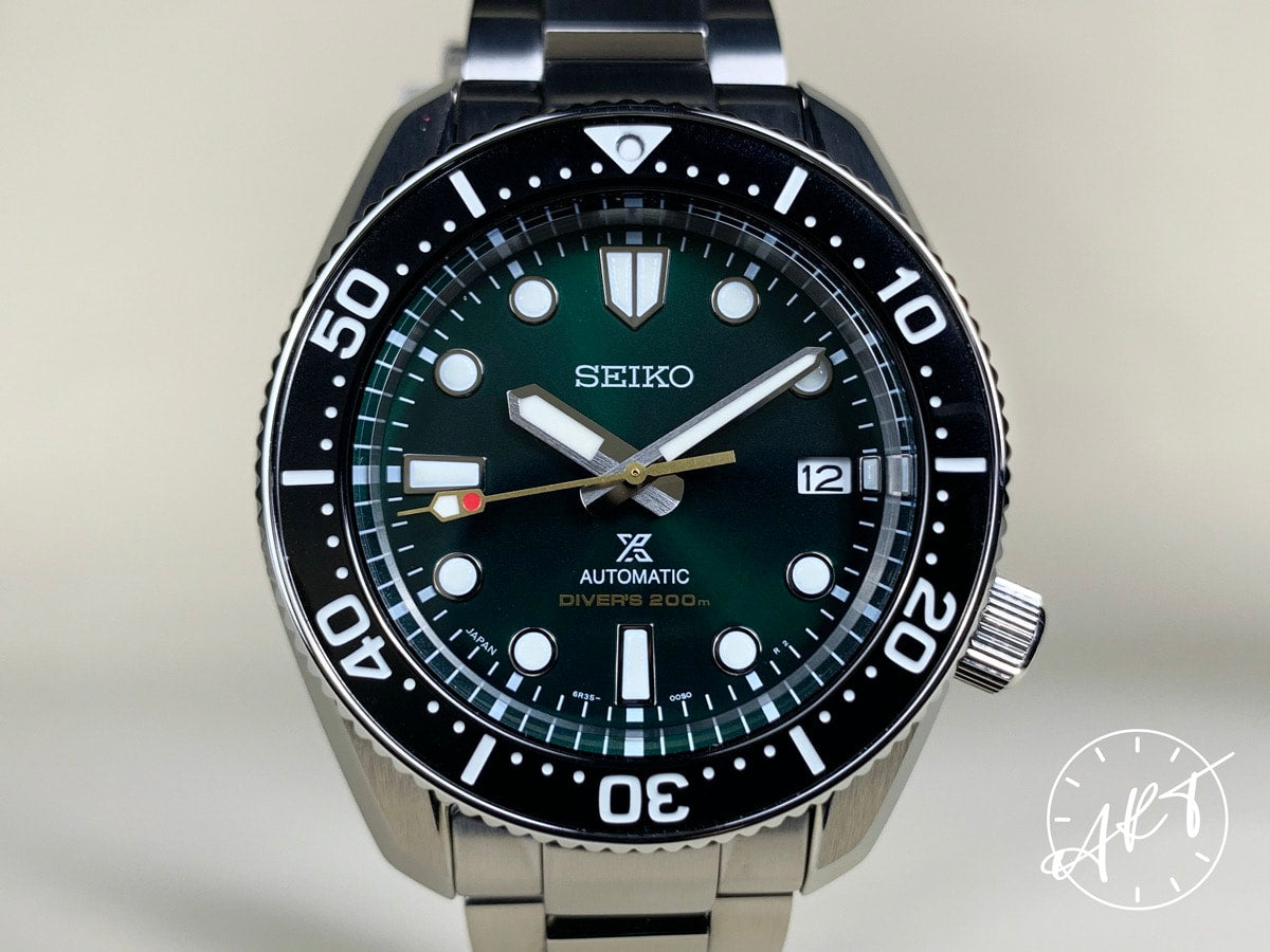 NEW Seiko Prospex Green Dial SS Auto 140th Anniversary Ltd Diver Watch SPB207 BP