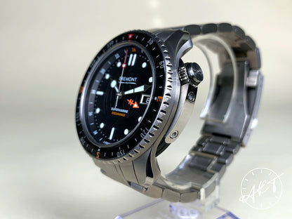 Bremont Endurance Black Dial Titanium Auto Special Ltd Ed Diver Watch w/ B&P