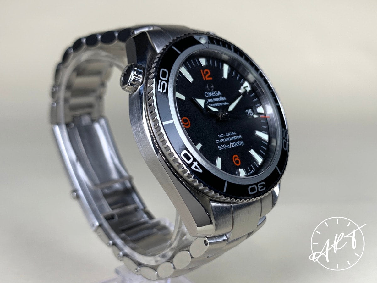 Omega Seamaster Planet Ocean 2500D Black Dial SS Auto Diver Watch 2201.51.00 BP