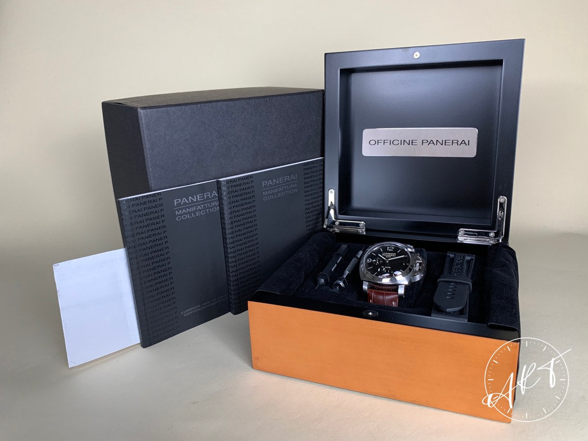 Panerai PAM 270 Luminor 1950 10 Days GMT Watch PAM00270 BP + Receipt