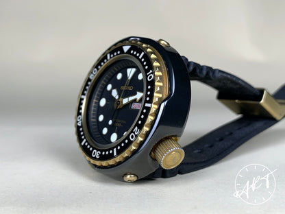 Seiko Prospex Golden Tuna Reissue Black Dial Titanium Quartz Ltd Watch SSBS018 BP