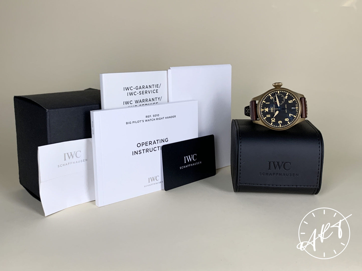 IWC Big Pilot Heritage Bronze Black Dial Bronze Bronze 1500 Pcs Ltd Watch IW501005 BP