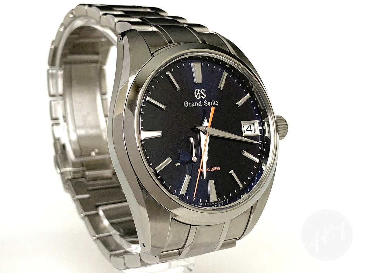 NEW Grand Seiko Heritage Blue Dial Spring Drive Shinjuku Isetan Ltd Watch SBGA377 BP