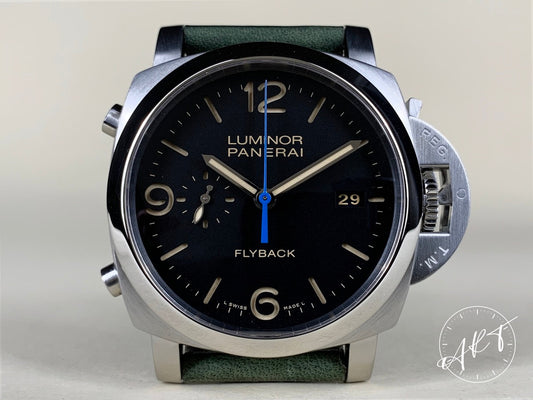 Panerai PAM 524 Luminor 1950 3 Days Flyback Chrono Watch PAM00524 w/Box