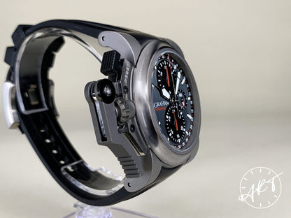 Graham Chronofighter Slate Gray Dial Titanium Airwing SE Watch 2OVKT.T01B BP