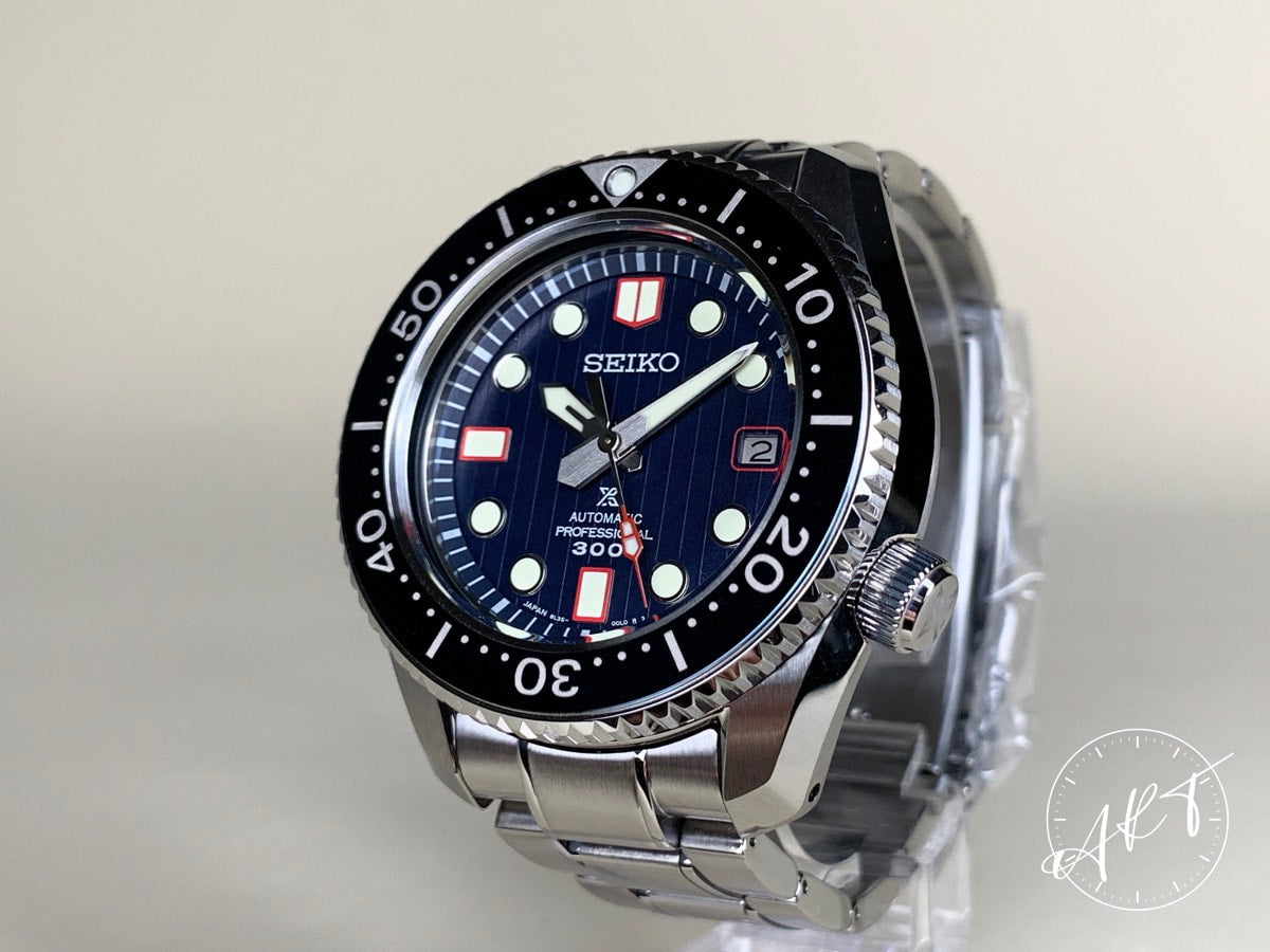 NEW Seiko Marinemaster 300M Zimbe 7 Blue Dial Thailand Ltd Watch SLA027J1 BP