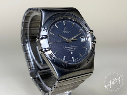 2006 Omega Constellation Chronometer Gray Dial SS Auto Watch 1502.40.00