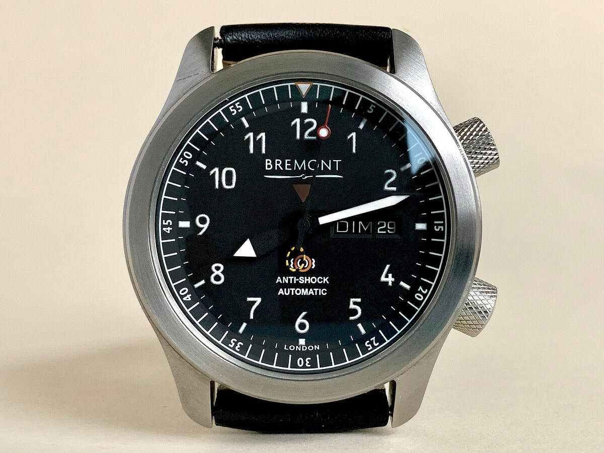 Bremont Martin Baker Black Dial Stainless Steel Auto Pilot Watch MBII w/ B&P