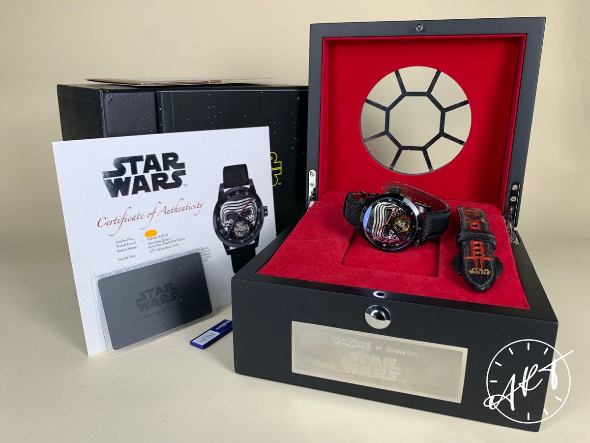 Memorigin Star Wars Series Tourbillon Kylo Ren 100 Pcs Ltd Skeleton Watch BP