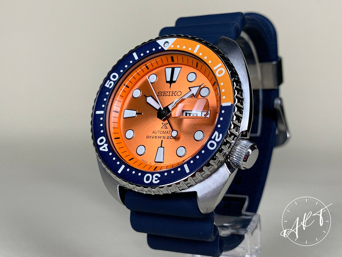 NEW Seiko Prospex Orange Turtle “Nemo” Asia 300 Pcs Ltd Diver Watch SRPC95J1 BP