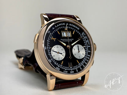 A. Lange & Söhne Datograph Reverse Panda Dial “Dufour” 18K RG Watch 403.031 BP