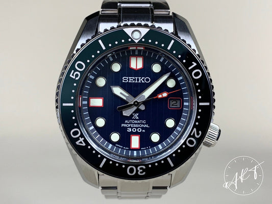 NEW Seiko Marinemaster 300M Zimbe 7 Blue Dial Thailand Ltd Watch SLA027J1 BP