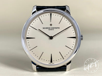 Vacheron Constantin Patrimony Silver Dial 18K WG Manual Watch 81180 w/ B&P