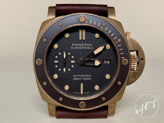 Panerai PAM 968 Luminor Submersible 3 Days “Bronzo” Diver Watch PAM00968 BP