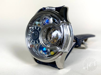 NEW Memorigin Solar Series Tourbillon Multicolor Dial SS Ltd Watch AT 0407 BP