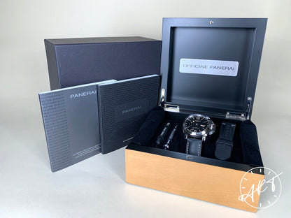 Panerai PAM 531 Luminor 1950 3 Days GMT Black 24H Dial SS Auto Watch PAM00531 BP