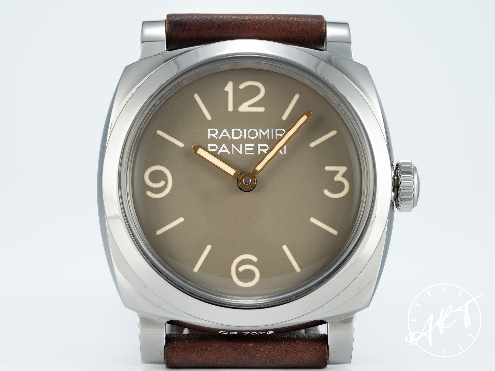 Panerai PAM 662 Radiomir 1940 Brown Dial Egiziano Piccolo SS SE Watch PAM00662 BP