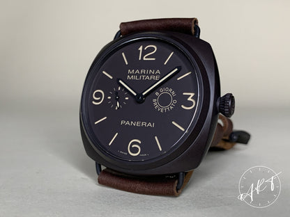 Panerai PAM 339 Radiomir 8 Days Black Dial Composite Ltd Watch PAM00339 BP