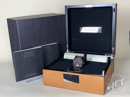 Panerai PAM 339 Radiomir 8 Days Black Dial Composite Ltd Watch PAM00339 BP