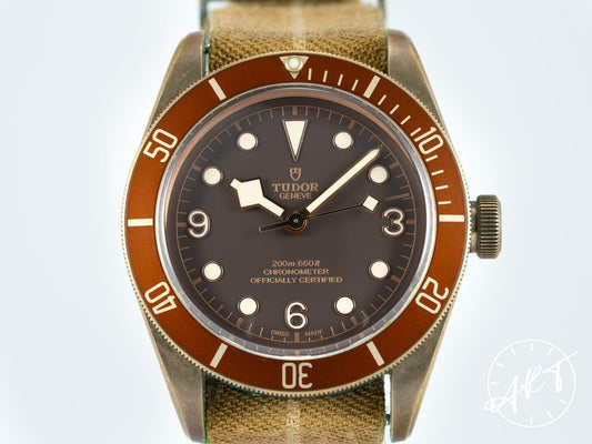 Tudor Black Bay Bronze Brown Dial Bronze Automatic Diver Watch 79250BM w/ B&P