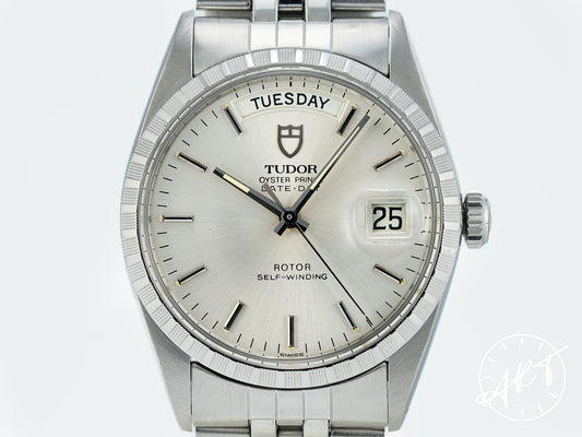 Tudor Prince Day-Date Silver Dial Stainless Steel Automatic Watch 94510