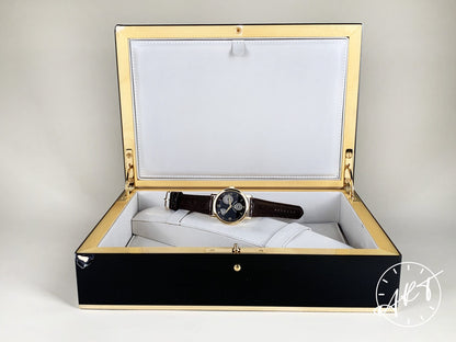 Vacheron Constantin Patrimony Black Dial 18K Gold Automatic Watch 47200 w/ Box